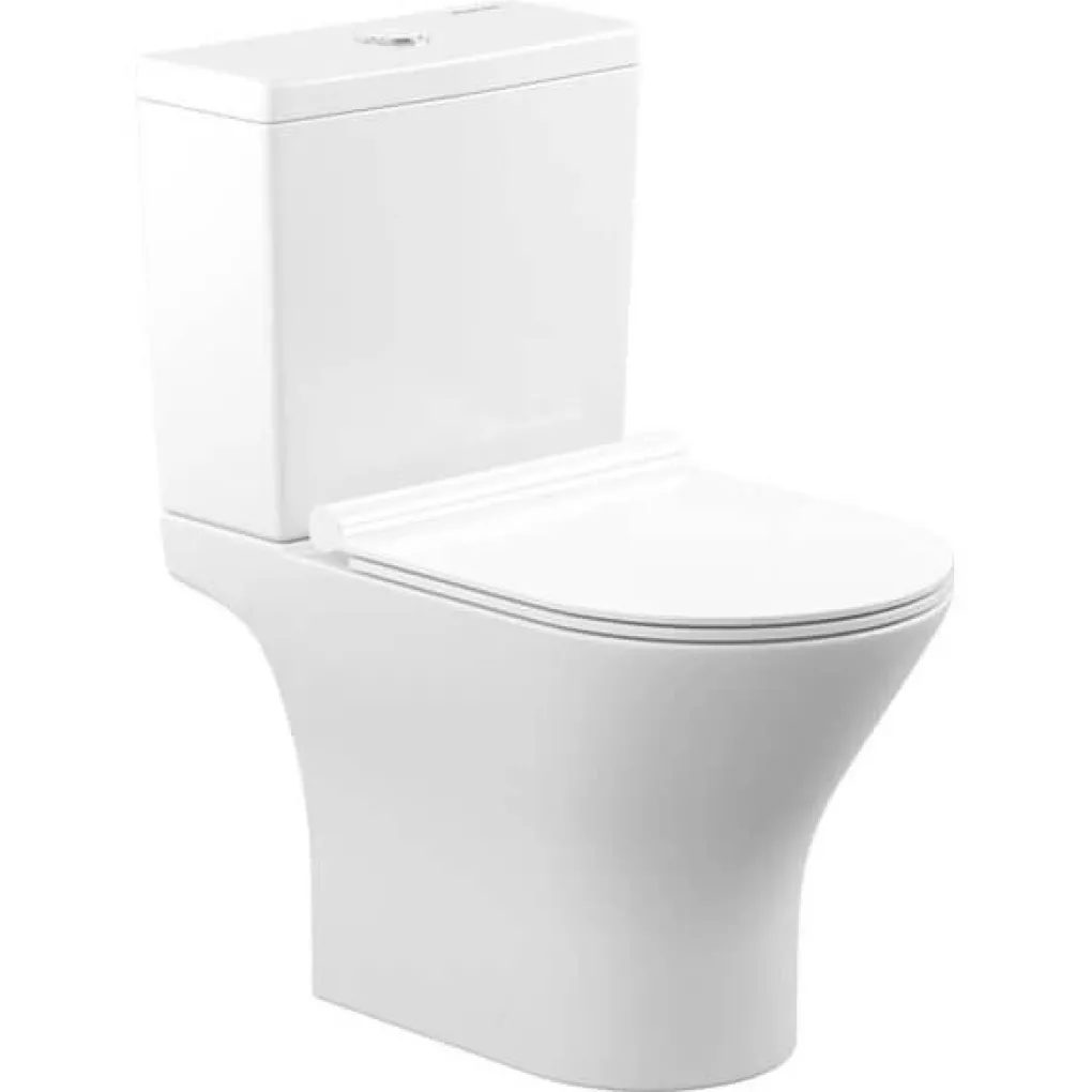 Безободочный унитаз-компакт Koller Pool Edge New Soft-close + бачок (1856550199)- Фото 1